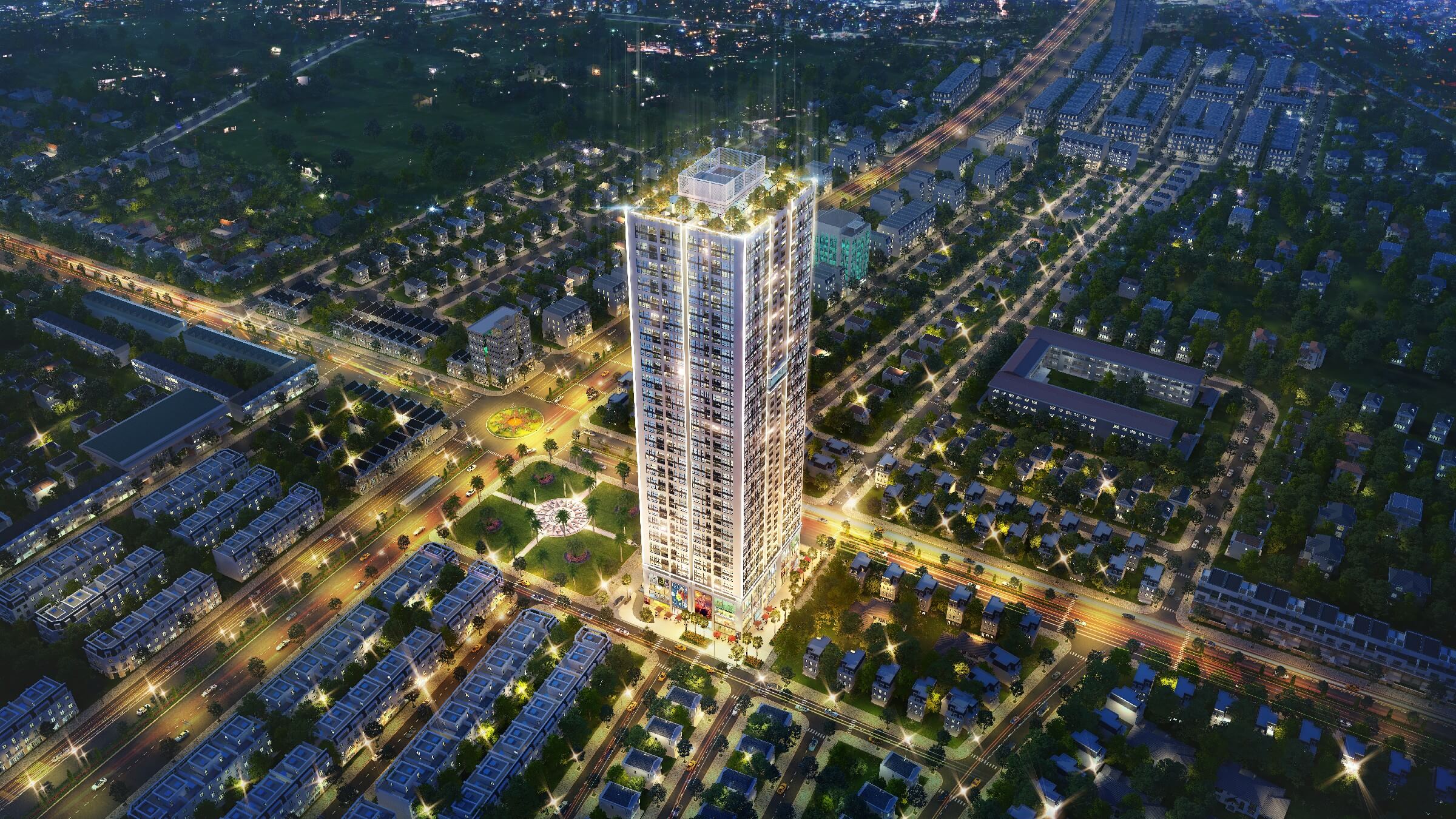 phối cảnh dự án elite tower vạn phúc