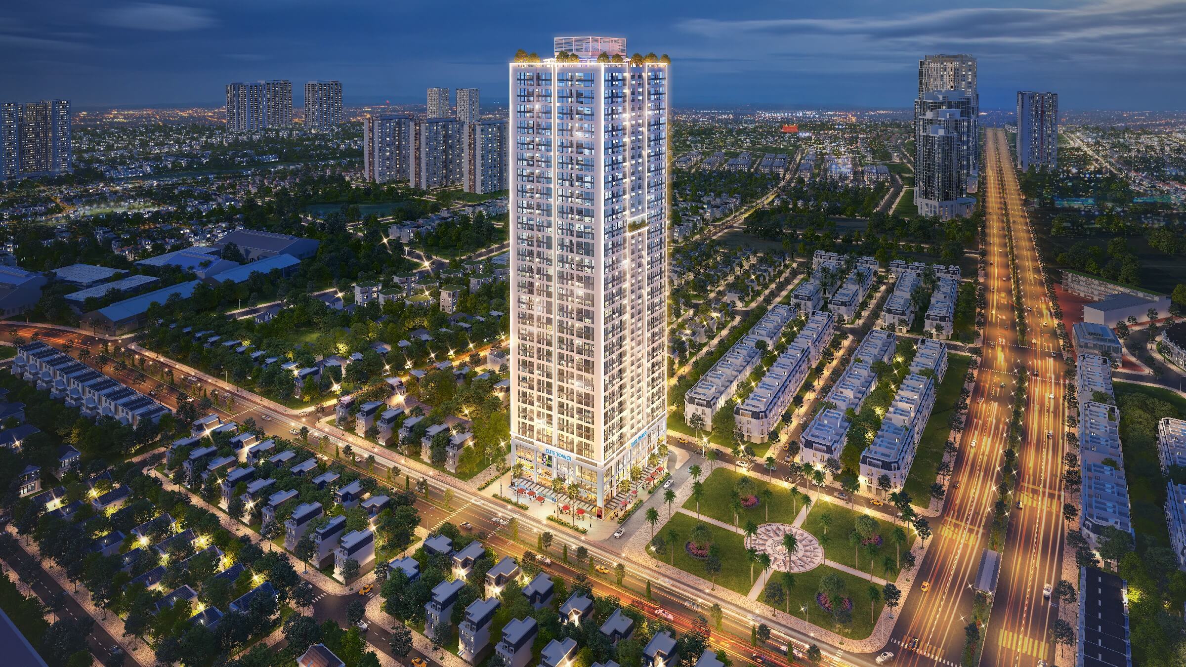 tiện ích dự án elite tower vạn phúc