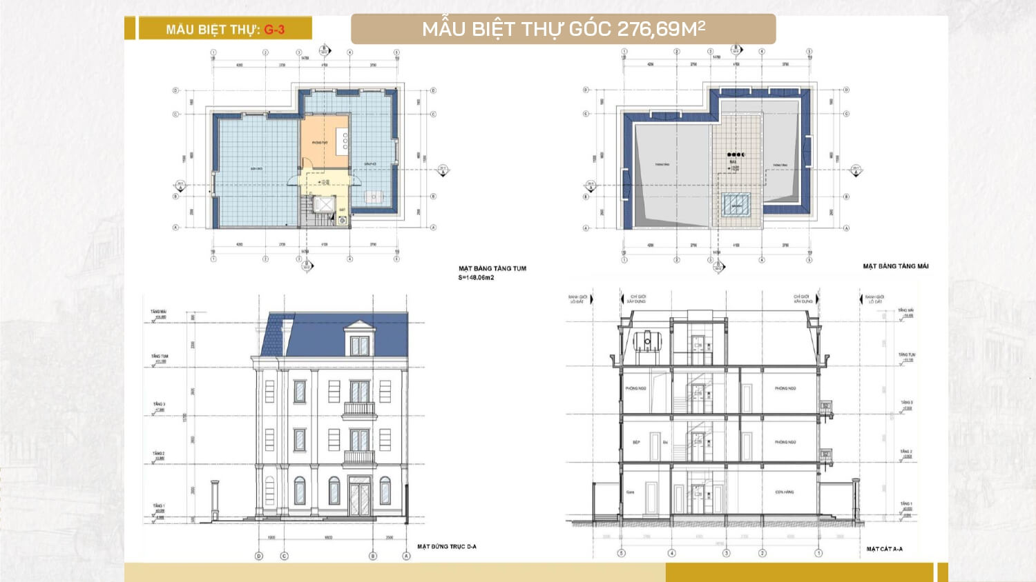 thiết kế biệt thự solasta mansion khu b nam cường dương nội