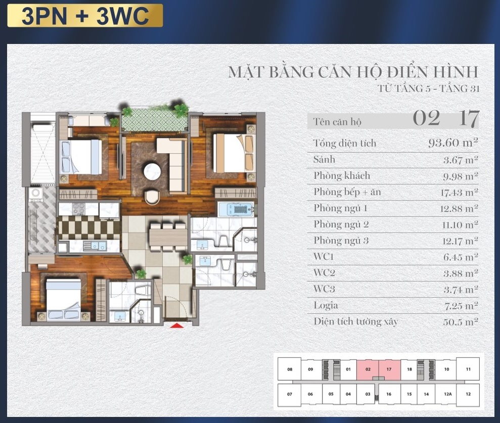 thiết kế căn hộ viha leciva 107 nguyễn tuân 