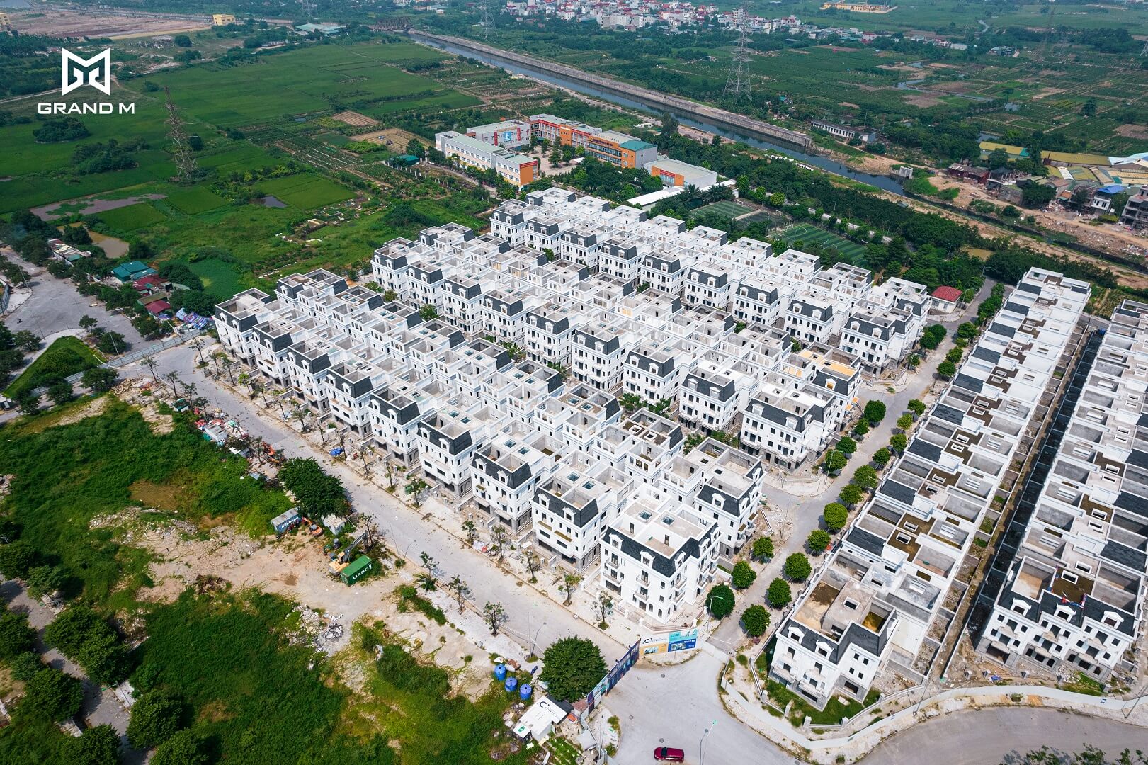 tiến độ dự án solasta mansion khu b nam cường dương nội