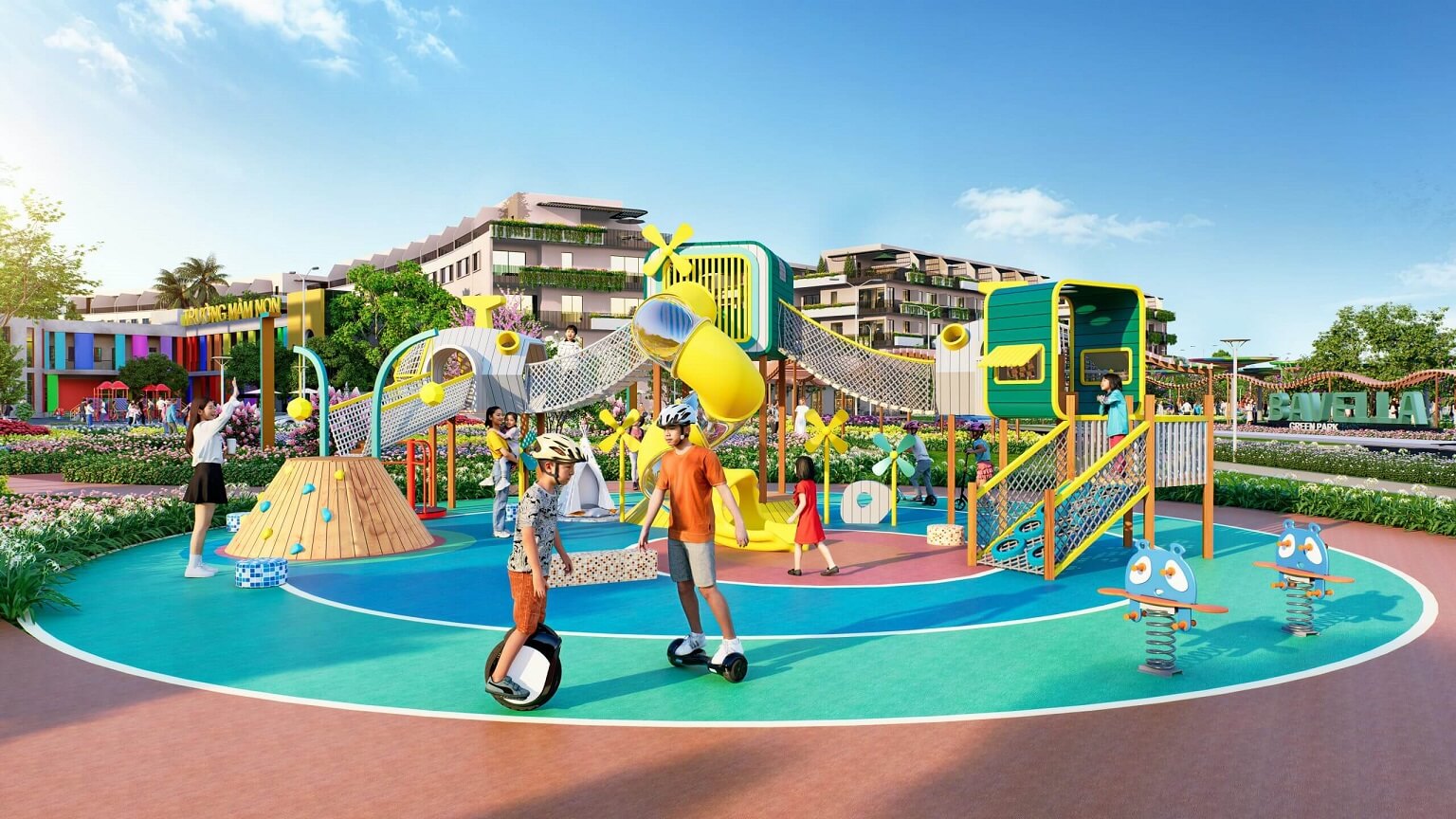 tiện ích dự án bavella green park bắc giang