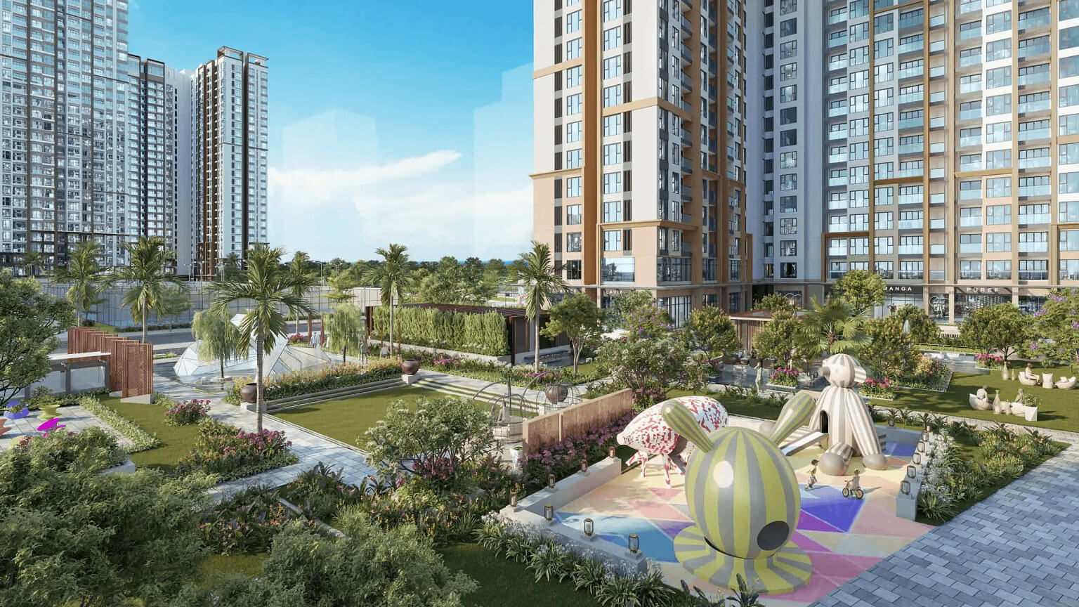 tiện ích dự án masteri sky avenue cổ loa