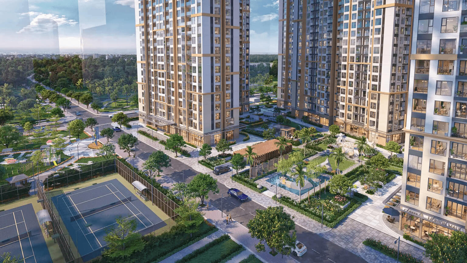 tiện ích dự án masteri sky avenue cổ loa