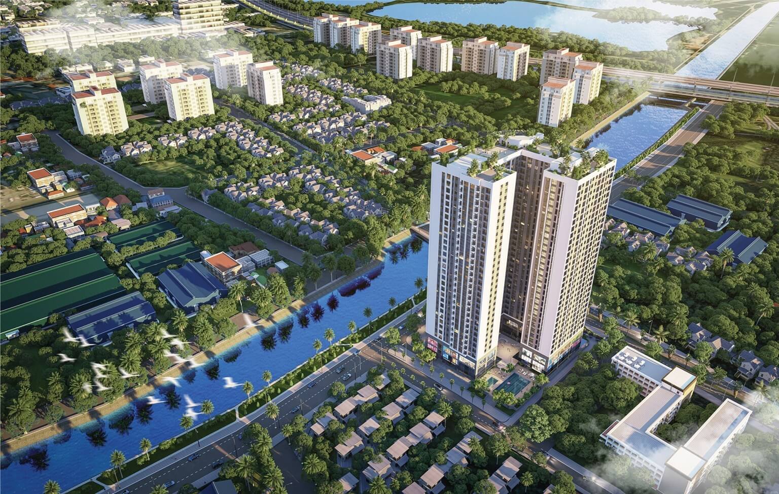 dự án bluegem tower pháp vân