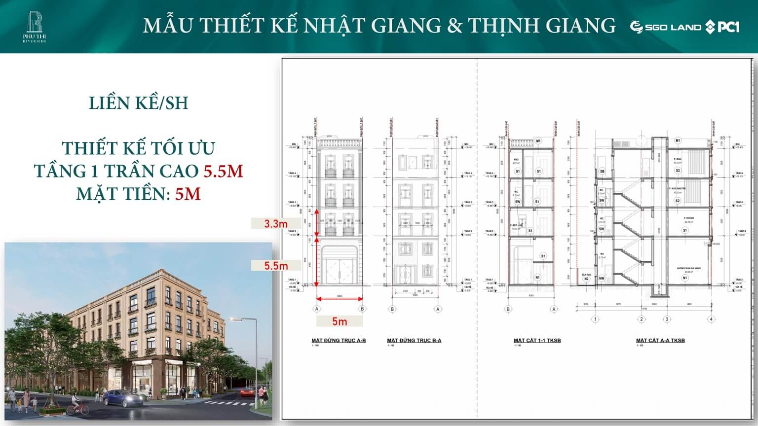 nhật giang shophouse dự án phú thị riverside gia lâm