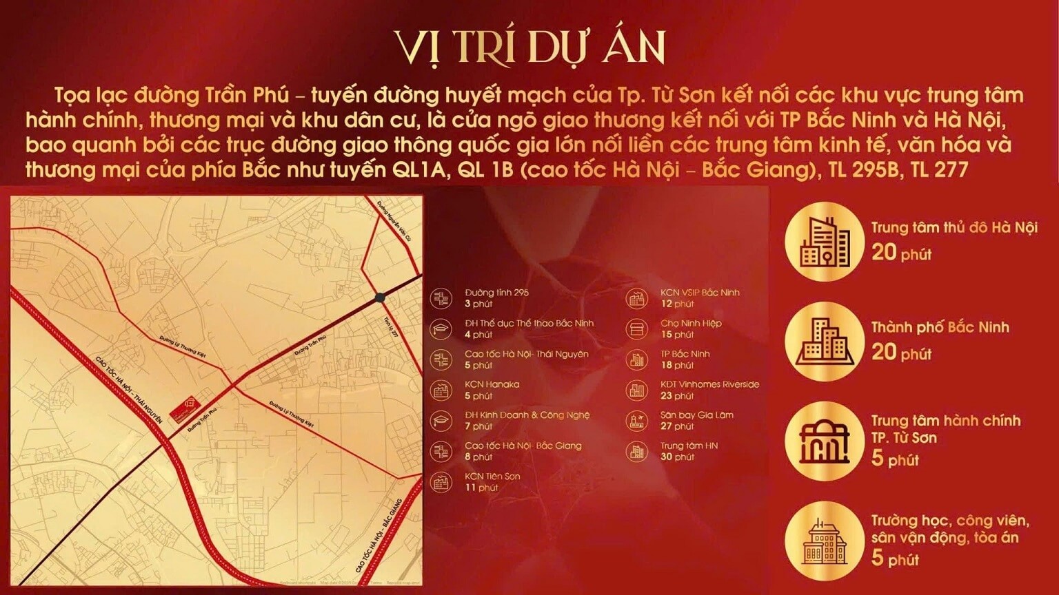 vị trí dự án khang phát diamond central từ sơn