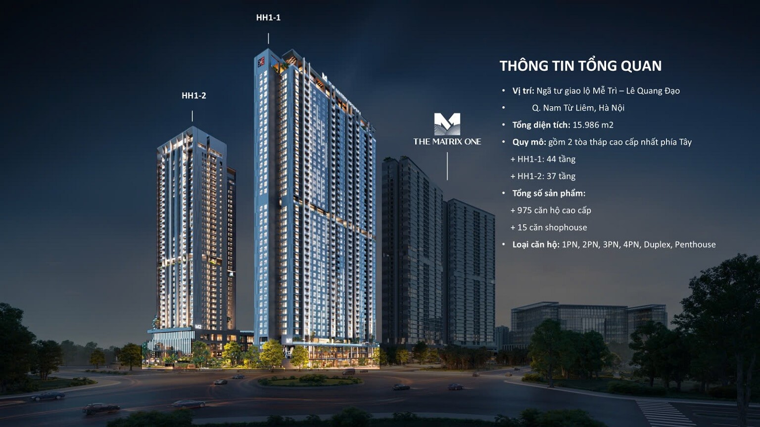 dự án chung cư the matrix premium mễ trì