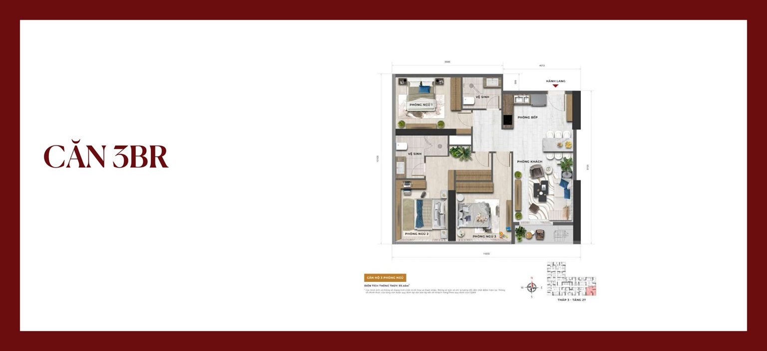 thiết kế căn hộ sun feliza suites cầu giấy