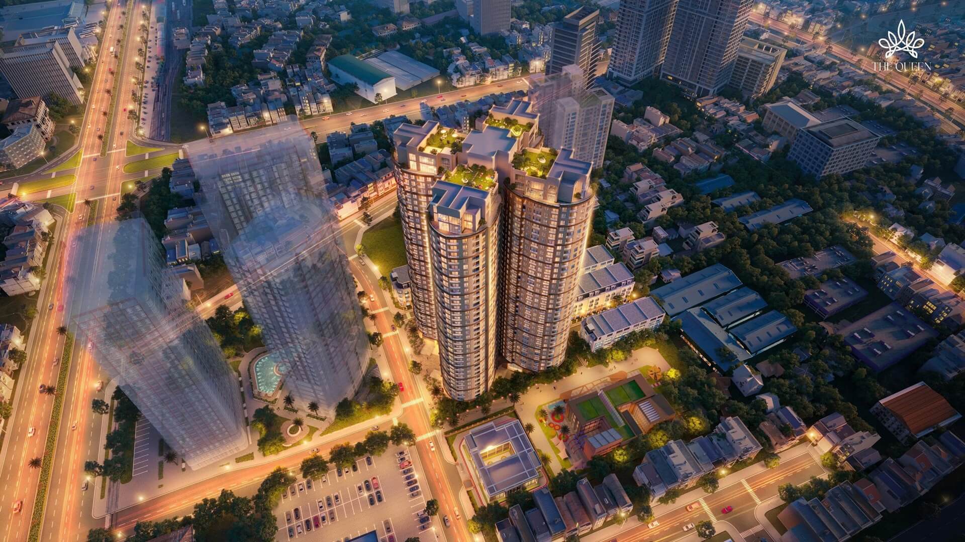 dự án the queen 360 giải phóng