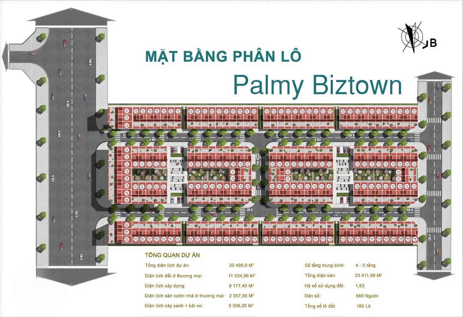 Dự án Palmy Biztown Thanh Trì – Tổ hợp thương mại và an cư hiện đại phía Nam Hà Nội
