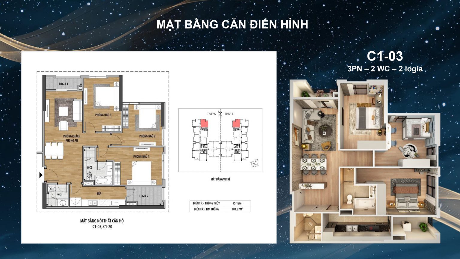 thiết kế căn hộ moonlight 2 an lạc
