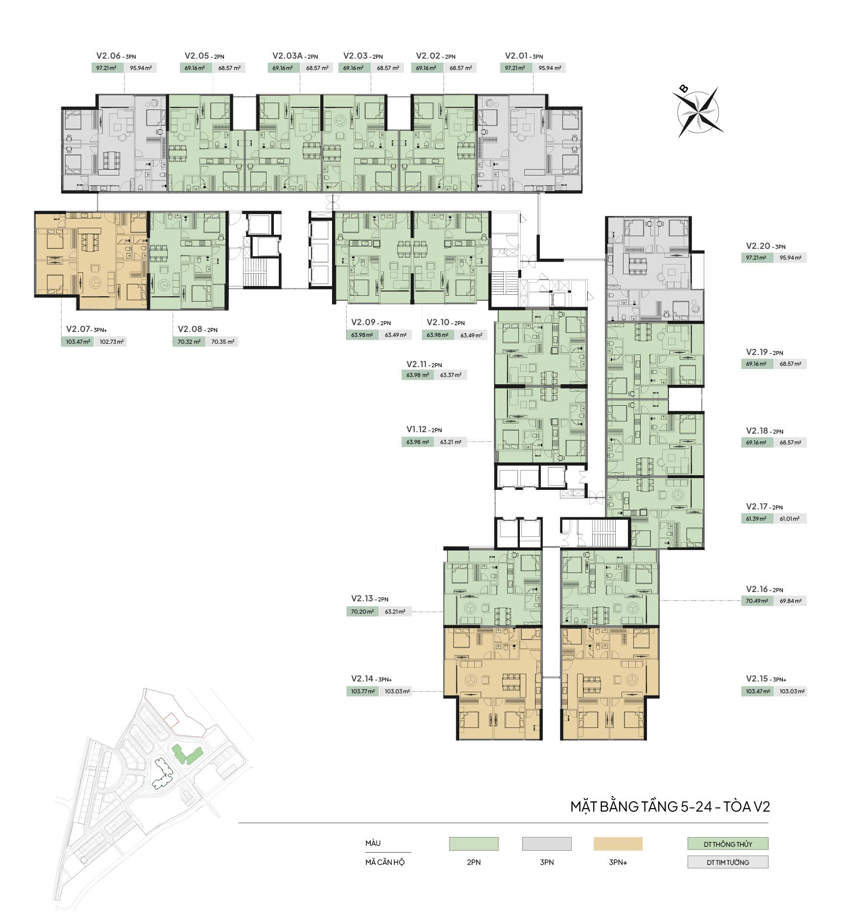 mặt bằng chung cư the vista văn la hà đông