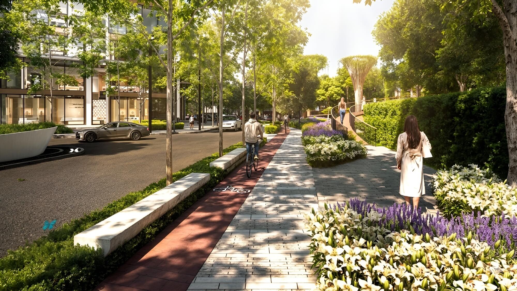 tiện ích dự án the vista văn la hà đông