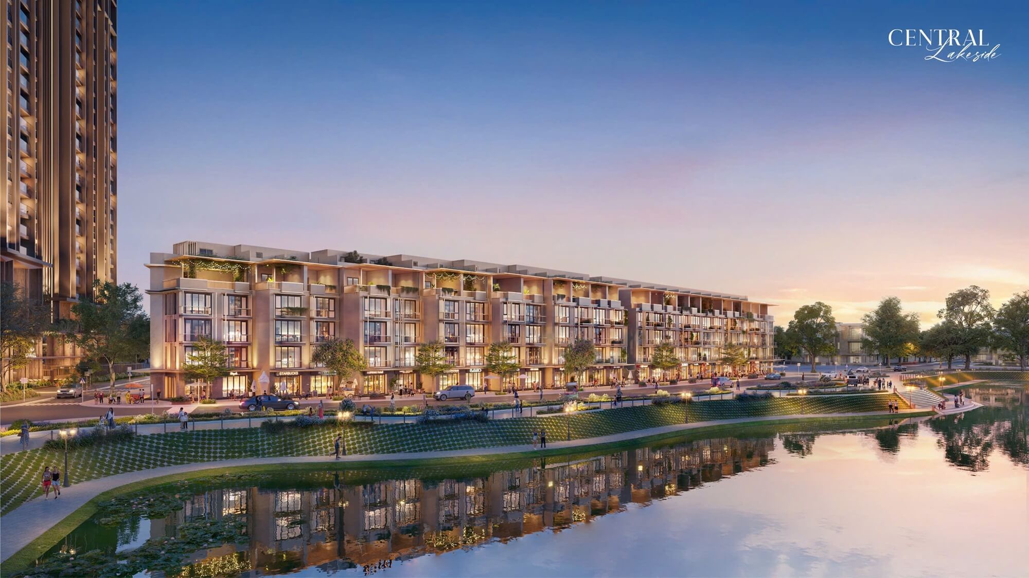 Central Lakeside Trung Văn – Biểu Tượng Sống Thượng Lưu Bên Hồ Điều Hòa